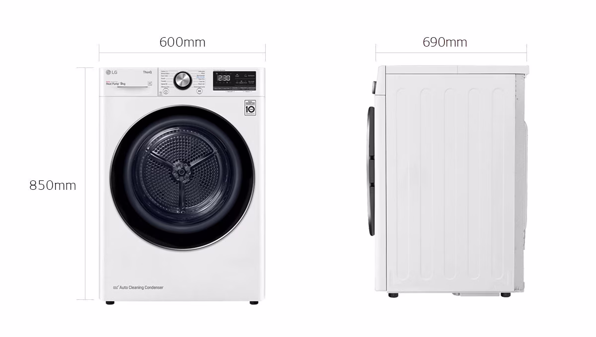 9Kg Heat Pump Dryer - Image 2