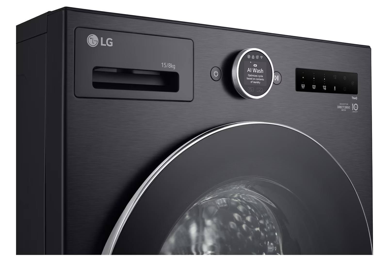 15/8kg Washer Dryer Front Load Washer Dryer with AI Direct Drive™ & TurboWash™ - Image 9