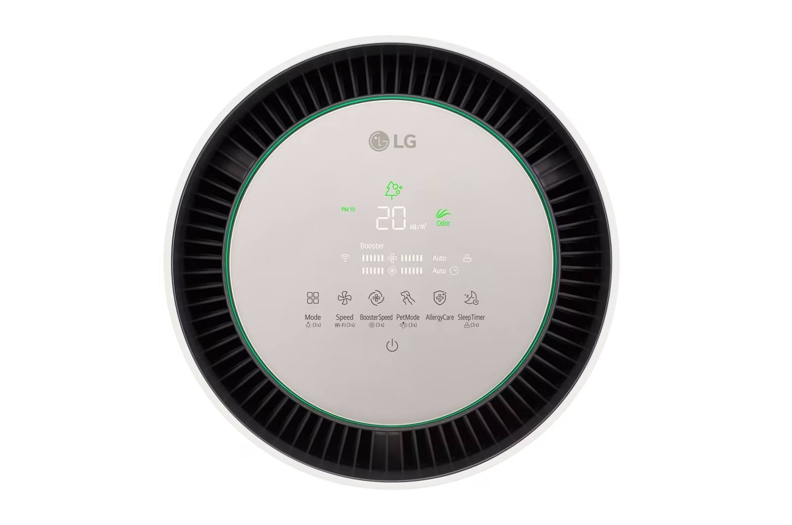 LG PuriCare™ 360º Alpha Pet Single (Beige) Air Purifier with Allergy Care and Pet Mode - Image 7