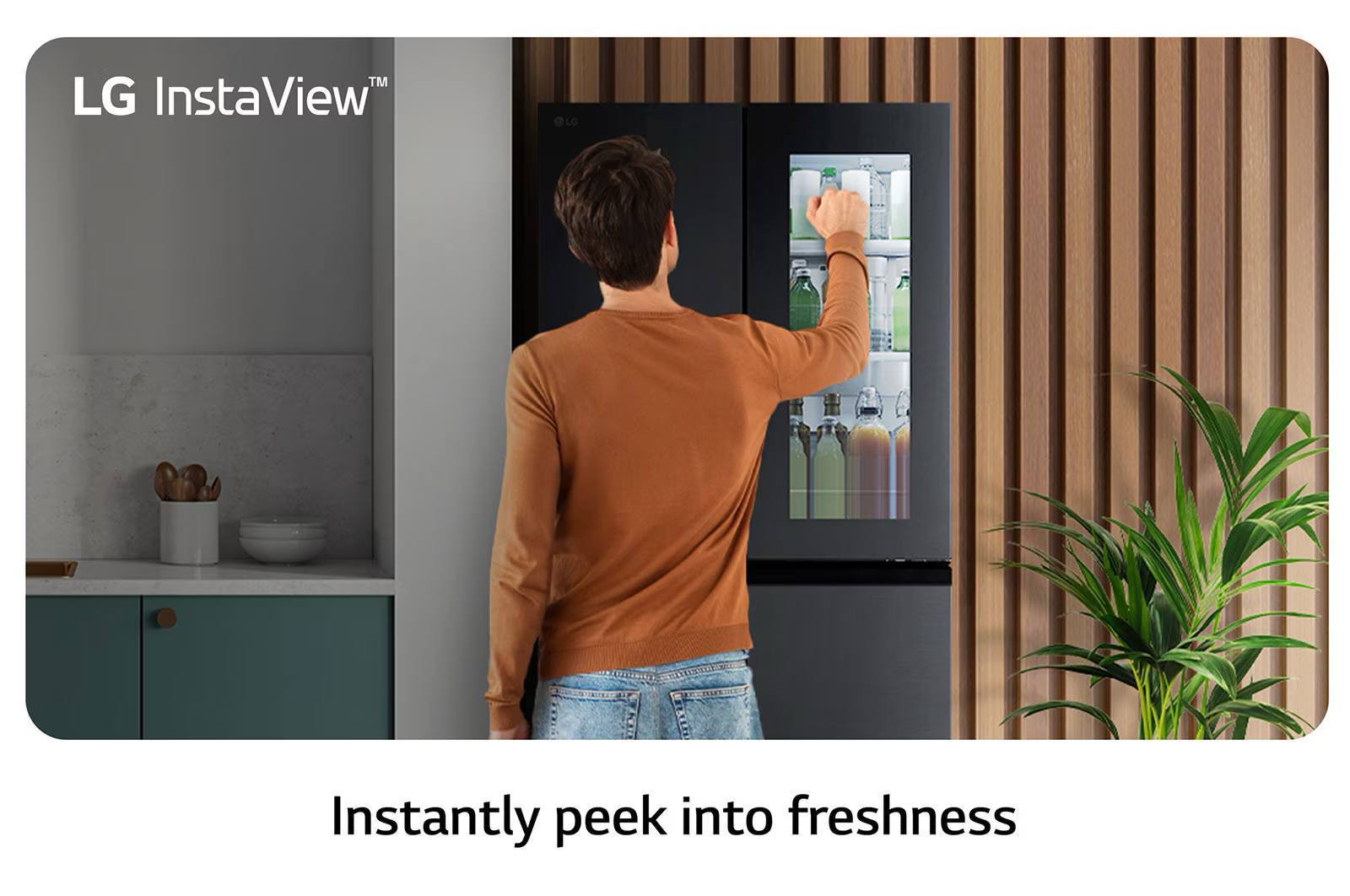 508L French Door Fridge – Essence Matte Black - Image 3