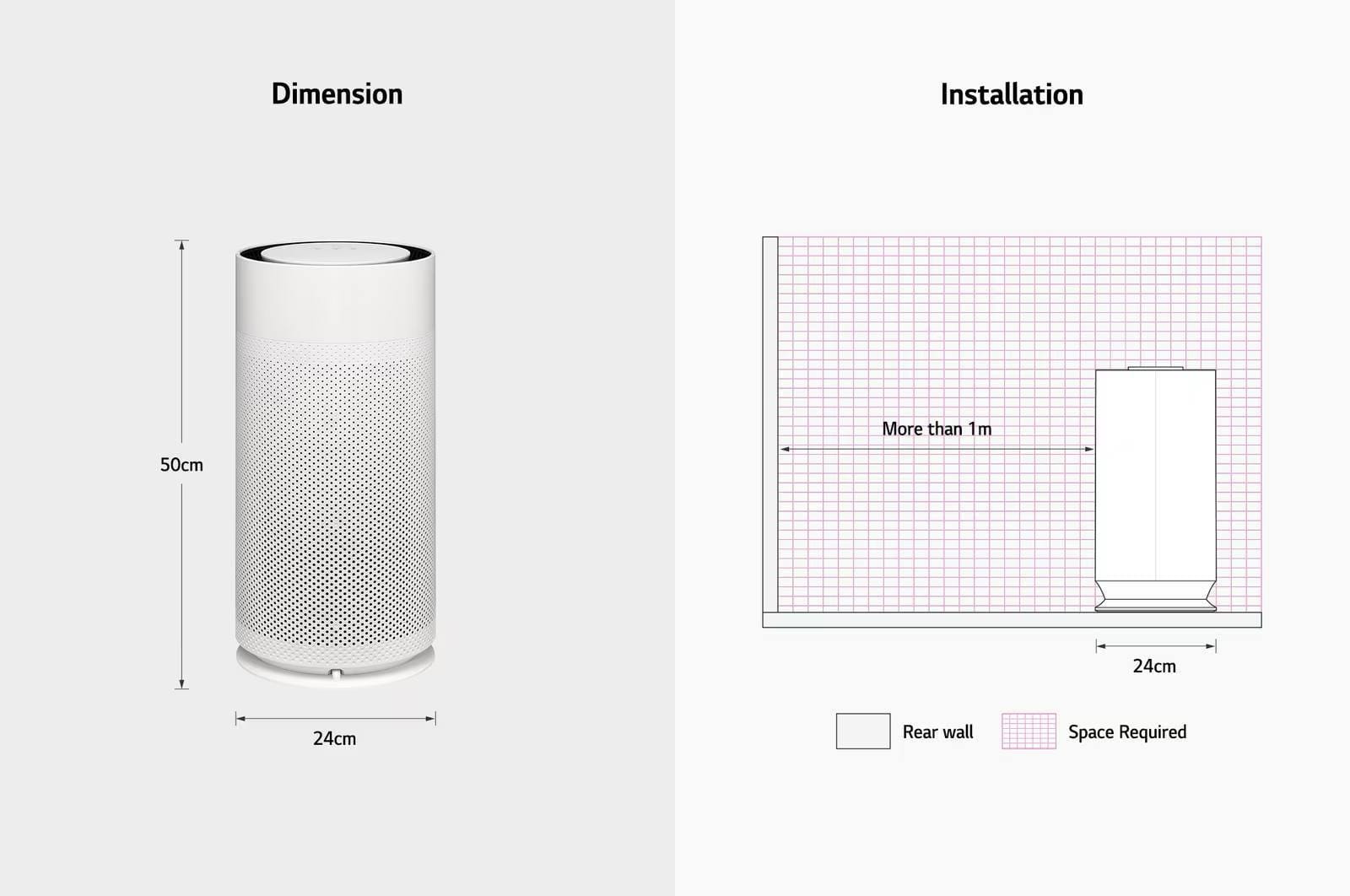 LG PuriCare™ AeroHit Air Purifier - Image 2