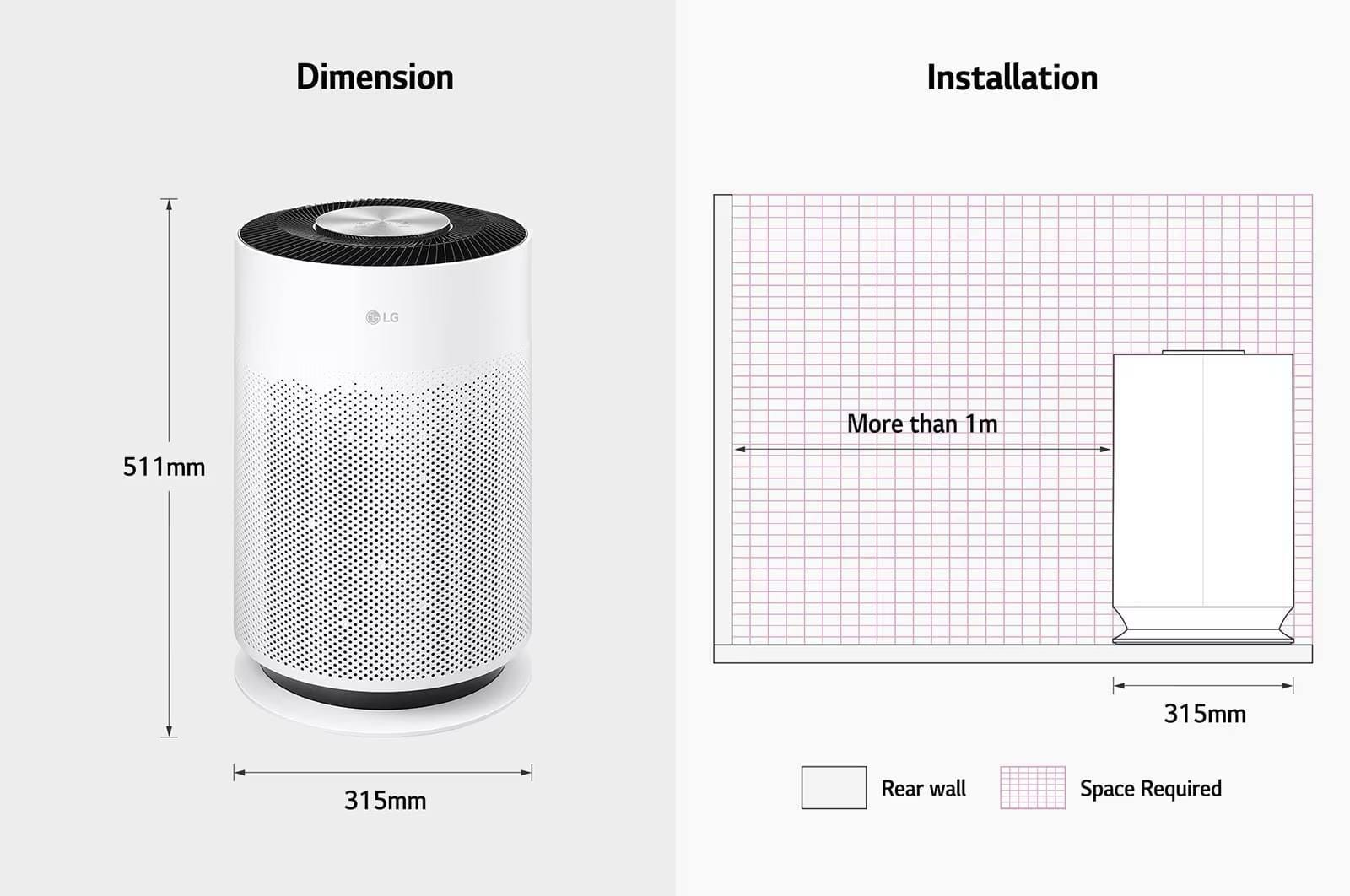 LG PuriCare™ 360º HIT Air Purifier - Image 10