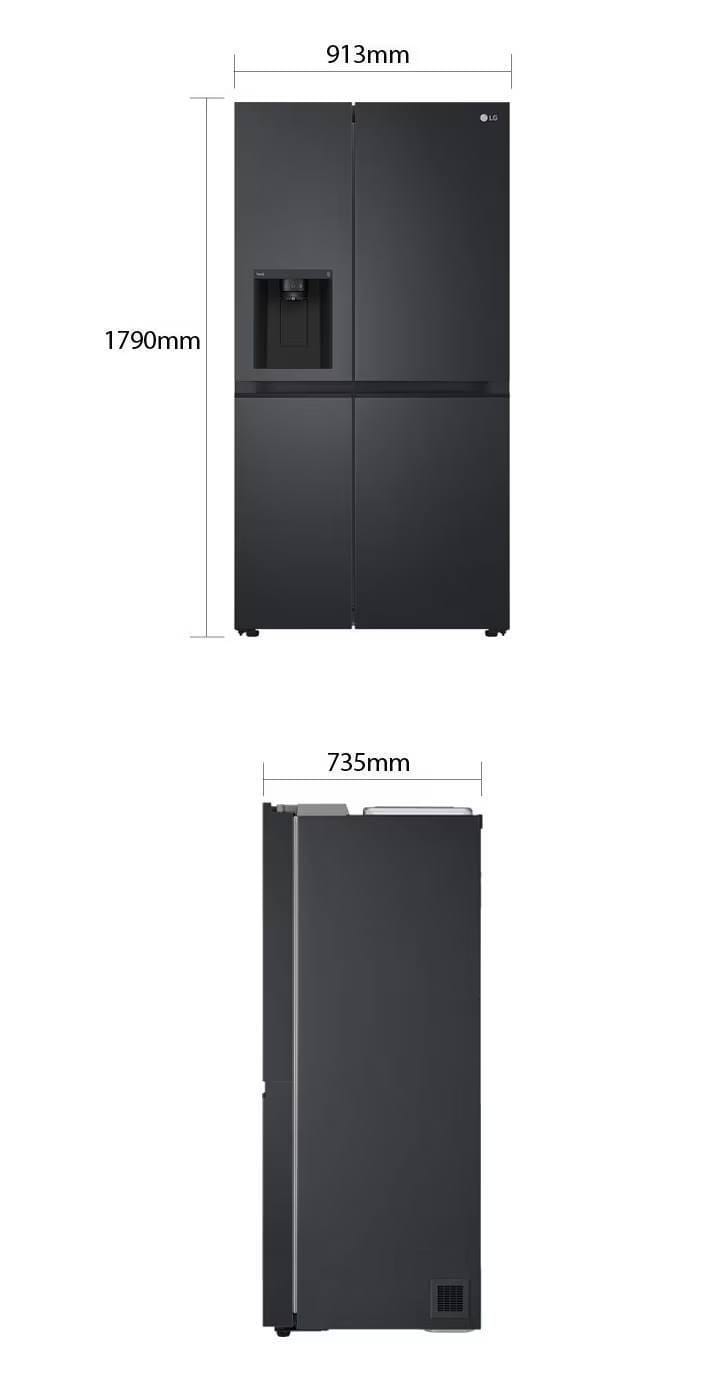 635L Side by Side Fridge (LG ThinkQ) - Image 2