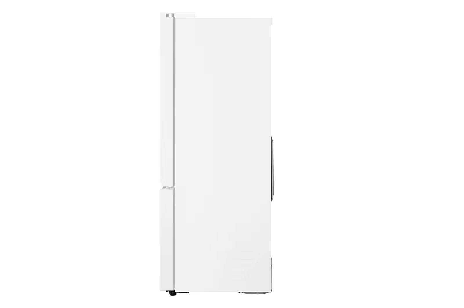 612L French Door Fridge – White Glass Finish - Image 3