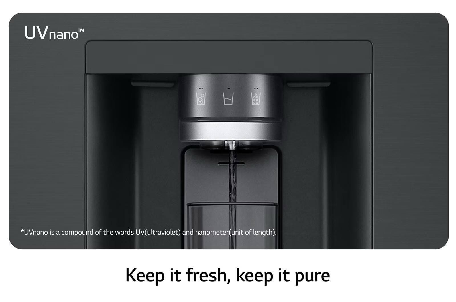 508L French Door Fridge – Essence Matte Black - Image 2